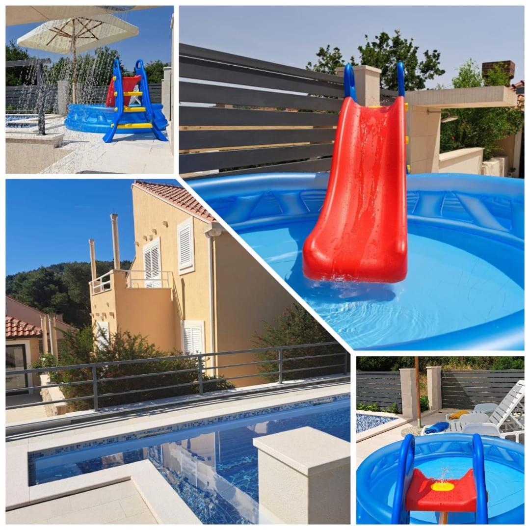 Villa "Amber" Luxury Apartments With A Pool Млини Экстерьер фото